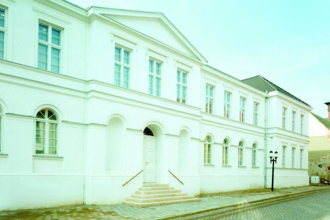 The former entrance to the gallery in Mühlenstraße