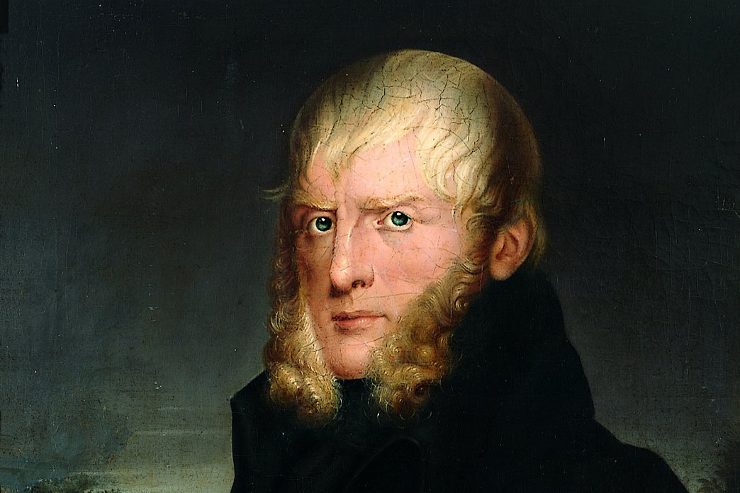 Albert Freyberg, Bildnis von Caspar David Friedrich, 1840
